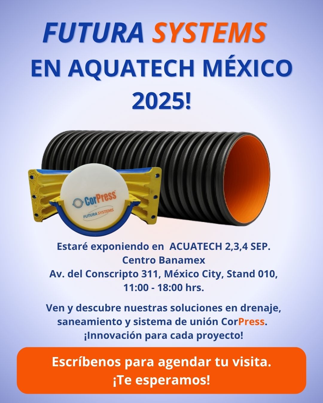 Futura Systems en Aquatech México 2025